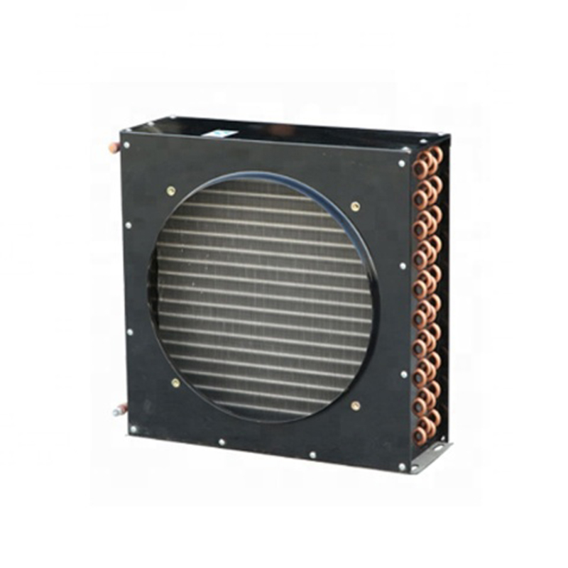 Fin type air cooled condenser